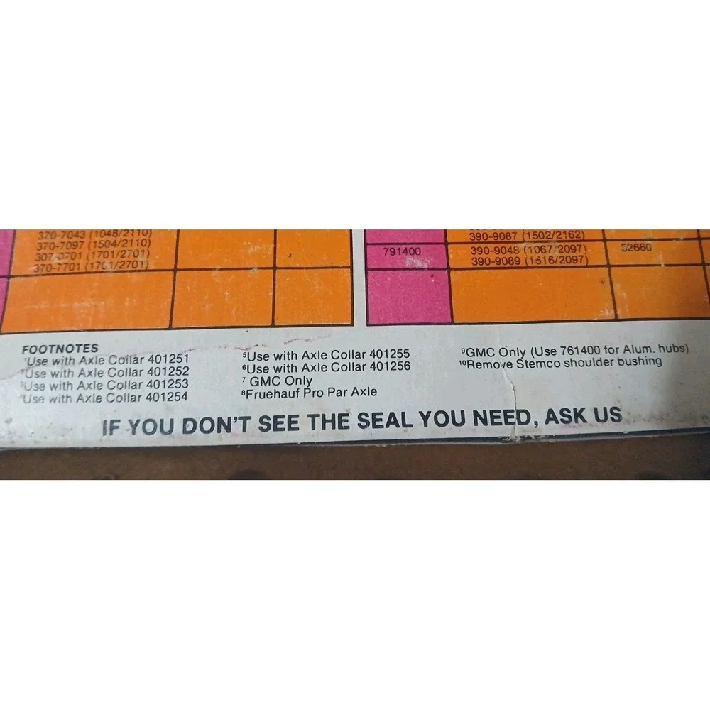 Mechanex Barrier Seal‎ 714400 New In The Box
